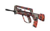 StatTrak™ FAMAS | Survivor Z (Usura minima)
