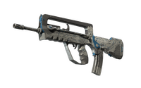 FAMAS | Halftone Wash (Well-Worn)