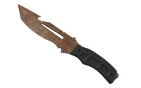 ★ Survival Knife | Rust Coat (Battle-Scarred)