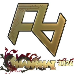 Sticker | Rare Atom (Gold) | Shanghai 2024