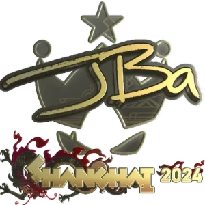 Sticker | JBa (Gold) | Shanghai 2024