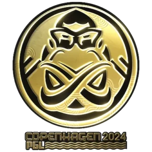 Sticker | ENCE (Gold) | Copenhagen 2024