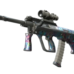 StatTrak™ AUG | Death by Puppy (Używany w Polu)