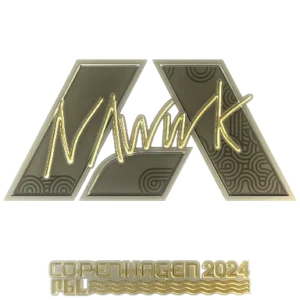 Sticker | nawwk (Gold) | Copenhagen 2024