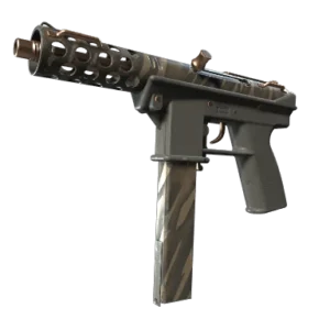 Tec-9 | Tiger Stencil (Well-Worn)