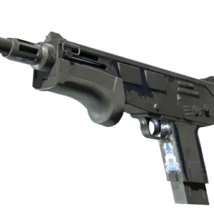 MAG-7 | Navy Sheen (Battle-Scarred)