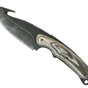 ★ Gut Knife | Black Laminate (Well-Worn)