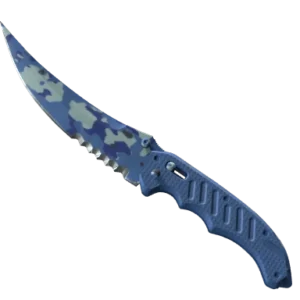 ★ StatTrak™ Flip Knife | Bright Water (Minimal Wear)