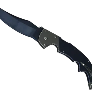 ★ StatTrak™ Falchion Knife | Blue Steel (Battle-Scarred)