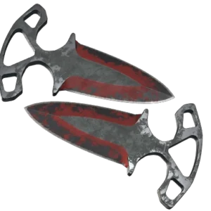 ★ StatTrak™ Shadow Daggers | Crimson Web (Kampfgeschädigt)