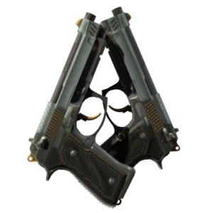 StatTrak™ Dual Berettas | Ventilators (Probado en Campo)