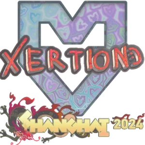 Sticker | xertioN (Holo) | Shanghai 2024