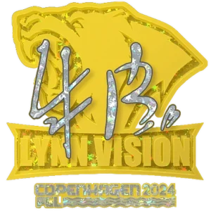 Sticker | z4KR (Glitter) | Copenhagen 2024