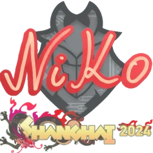 Sticker | NiKo | Shanghai 2024