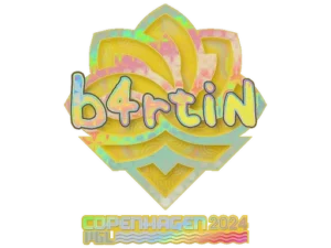 Sticker | b4rtiN (Holo) | Copenhagen 2024