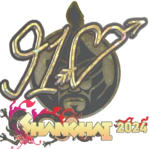 Sticker | 910 (Glitter) | Shanghai 2024