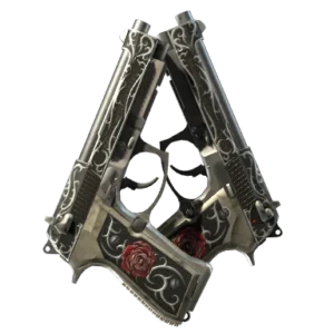 StatTrak™ Dual Berettas | Balance (Well-Worn)