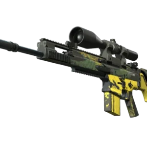 StatTrak™ SCAR-20 | Jungle Slipstream (Używany w Polu)
