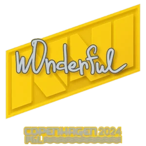 Sticker | w0nderful | Copenhagen 2024