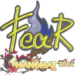 Sticker | fEAR (Holo) | Shanghai 2024