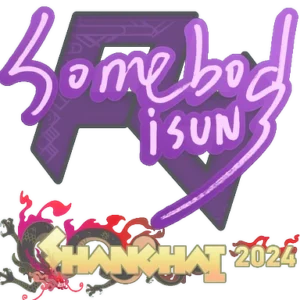 Sticker | somebody | Shanghai 2024
