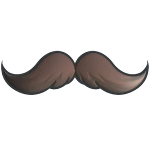 Sticker | Mustachio (Foil)