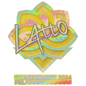 Sticker | latto (Holo) | Copenhagen 2024