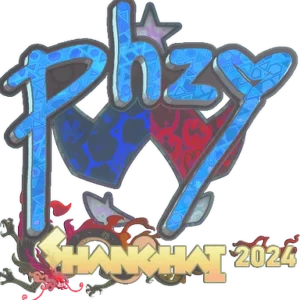 Sticker | phzy (Holo) | Shanghai 2024