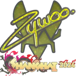 Sticker | ZywOo (Glitter) | Shanghai 2024