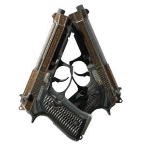 StatTrak™ Dual Berettas | Tread (Field-Tested)