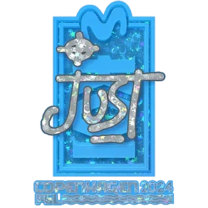 Sticker | JUST (Glitter) | Copenhagen 2024