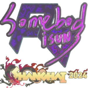 Sticker | somebody (Holo) | Shanghai 2024