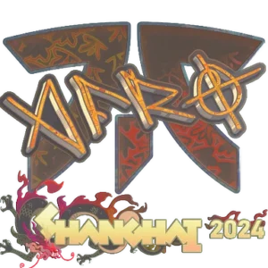 Sticker | afro (Holo) | Shanghai 2024