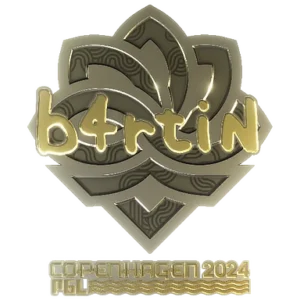 Sticker | b4rtiN (Gold) | Copenhagen 2024