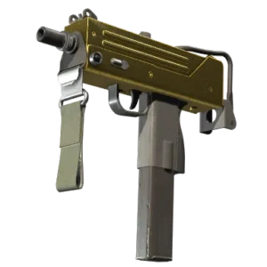 MAC-10 | Gold Brick (Minimal Wear)