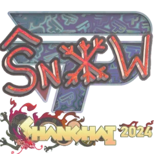 Sticker | snow (Holo) | Shanghai 2024