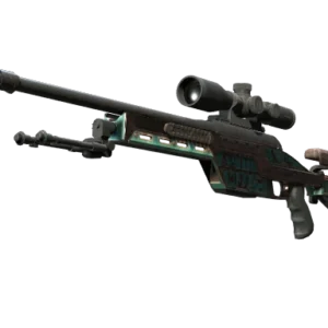 Souvenir SSG 08 | Azure Glyph (Well-Worn)