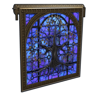 Mystic Tree Garage Door