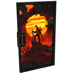 Shadowborn Armored Door