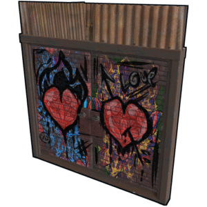 Graffiti Love Double Door
