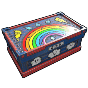 Weather Grande scatola di legno