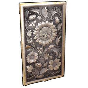 Whittled Bloom Door