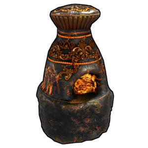 Antique Black Furnace