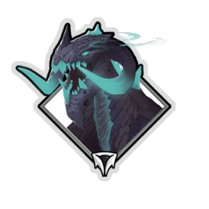 Glitter Crownfall Sticker - Zaug