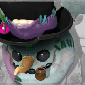 Frosty the Sew-Man Head