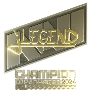 Sticker | jL (Gold, Champion) | Copenhagen 2024