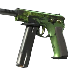 CZ75-Auto | Emerald Quartz (Kampfgeschädigt)