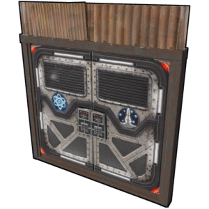 Space Base Sheet Metal Double Door