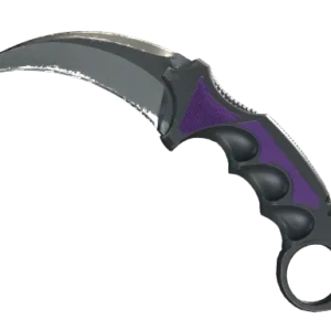 ★ StatTrak™ Karambit | Ultraviolet (Well-Worn)