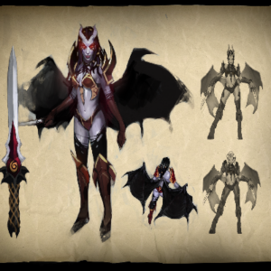 Envisioning Reine de la Douleur Écran de chargement